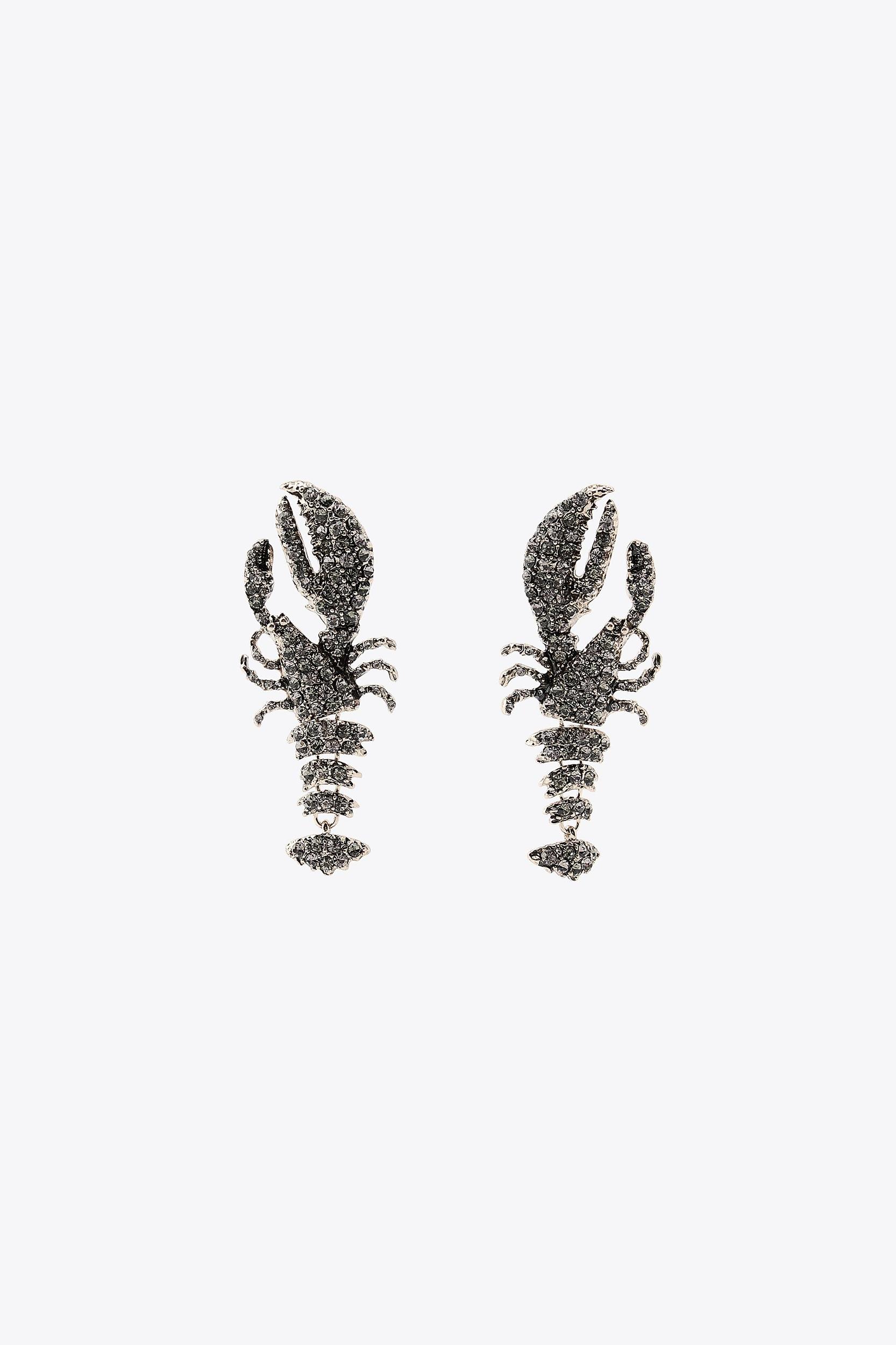 SPARKLY LOBSTER EARRINGS Product Image