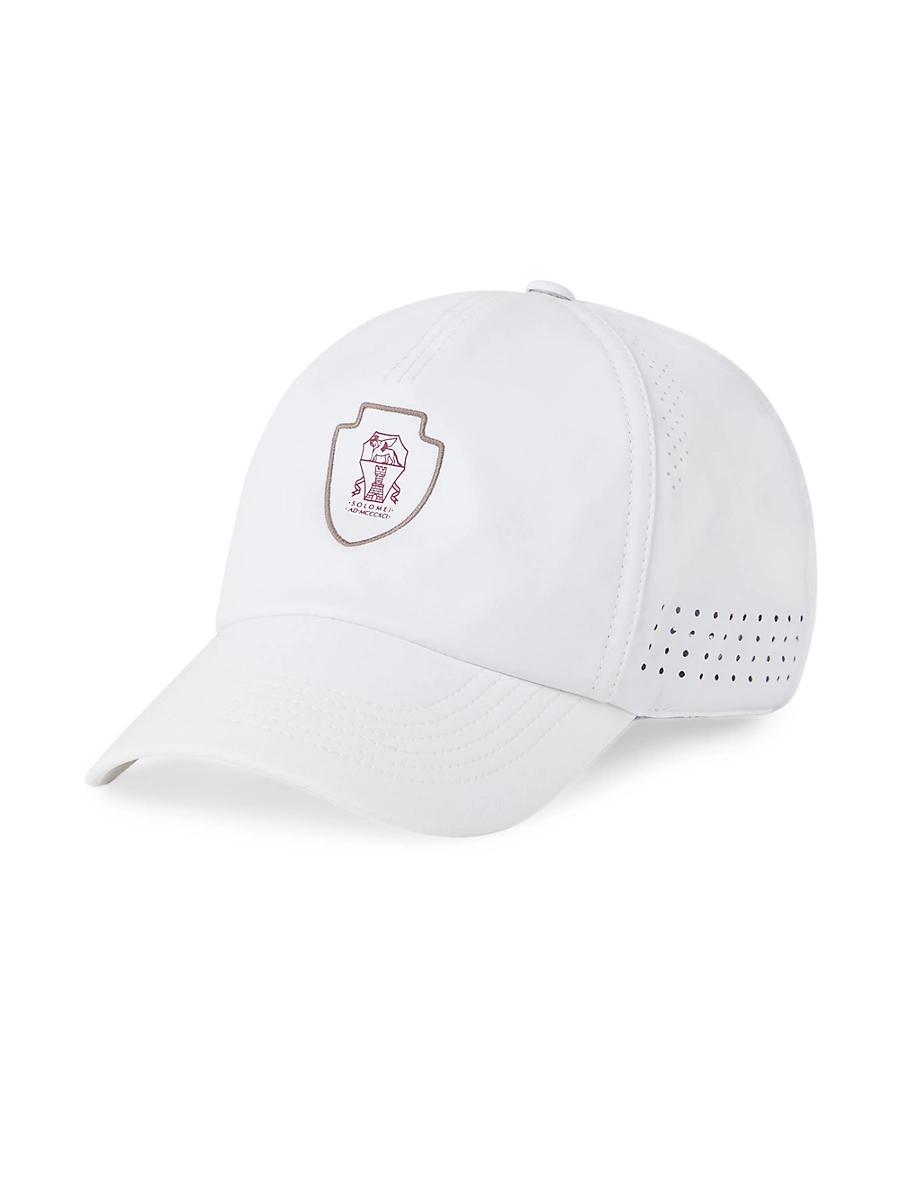 Mens Stretch Nylon Baseball Cap with Logo Product Image
