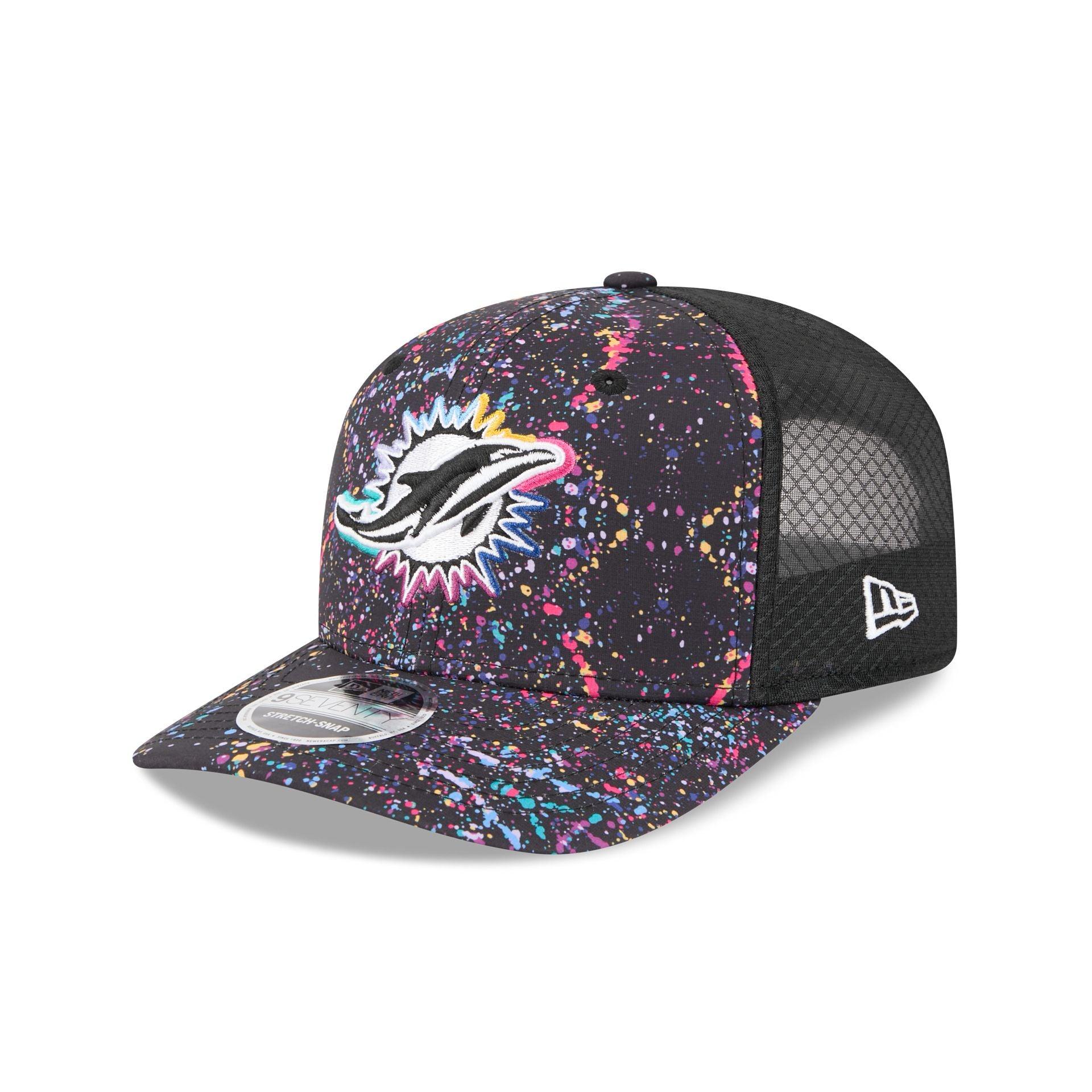 Miami Heat Multi Rope 9SEVENTY Stretch-Snap Hat Male Product Image