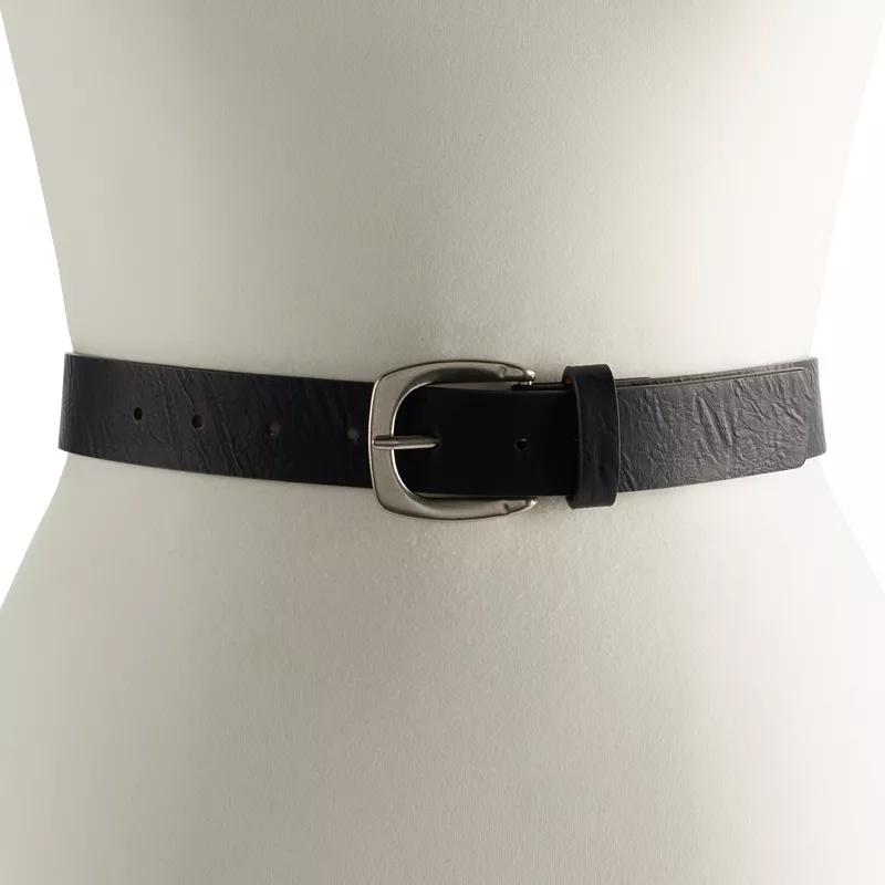 Women's Sonoma Goods For Life® Square Buckle Belt,  Product Image