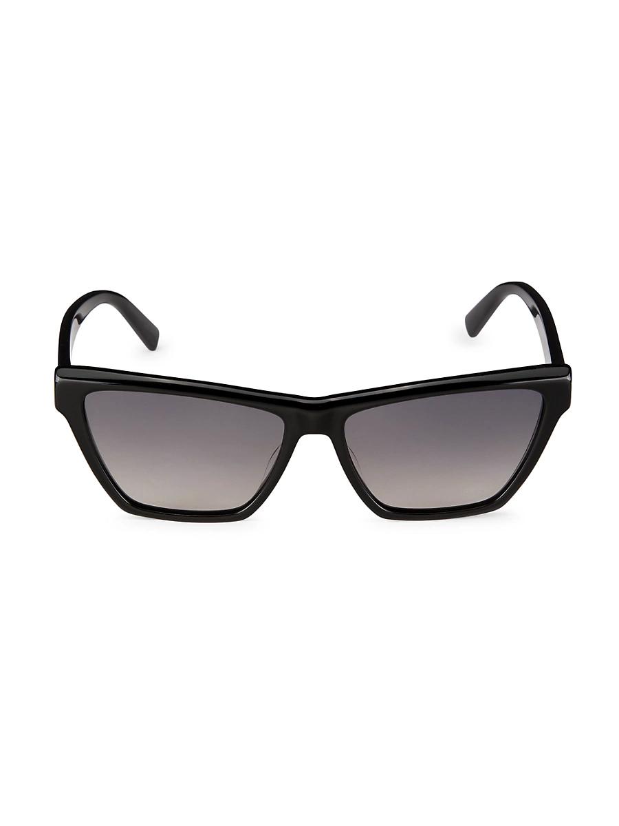 Womens 58MM Oversized Cat-Eye Sunglasses Product Image