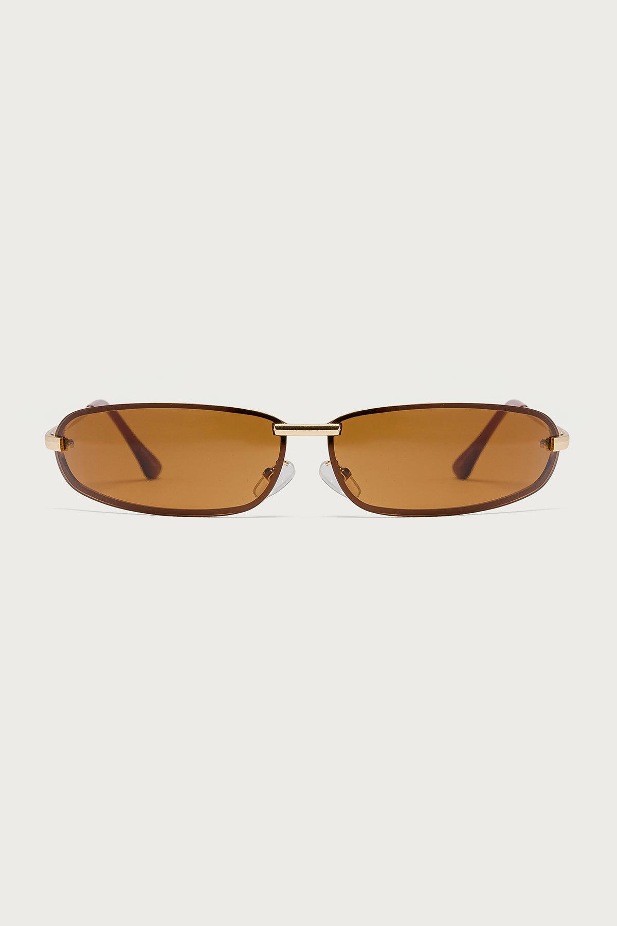 Golden Era Oval Sunglasses Product Image
