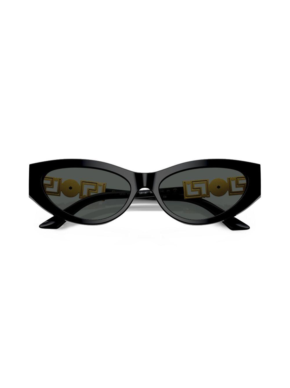 VERSACE Womens Black Ve4454 Logo-embellished Acetate Sunglasses Product Image