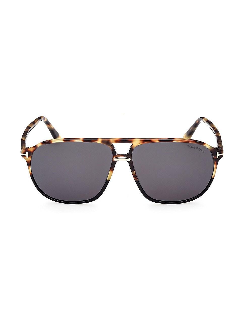 Mens 55MM Square Sunglasses Product Image