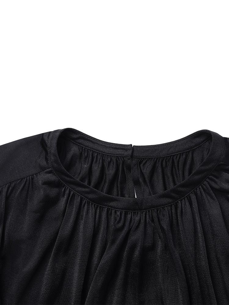 Knitted Women Maxi Vest Dress With Belt And Bottomed Spaghetti Strap D Product Image