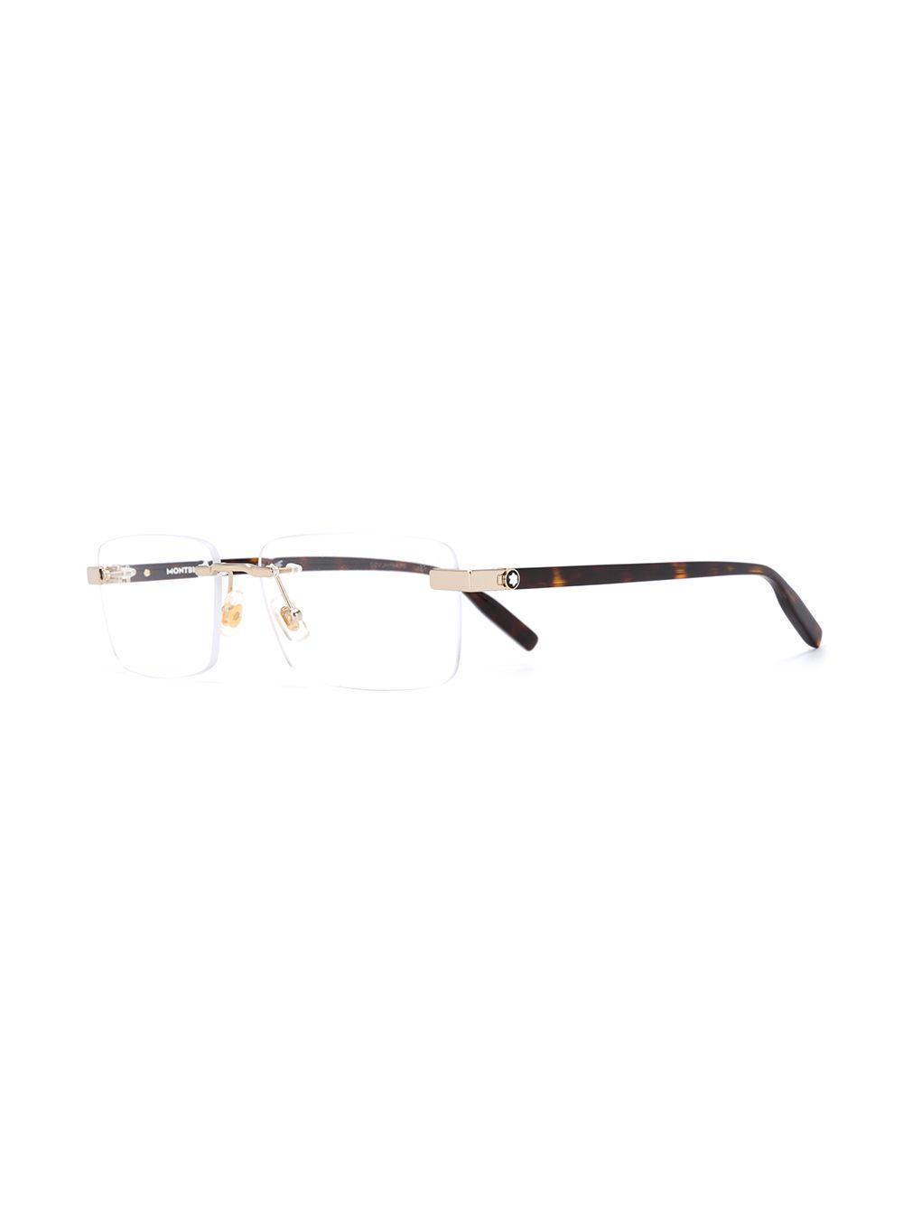 rimless square glasses Product Image