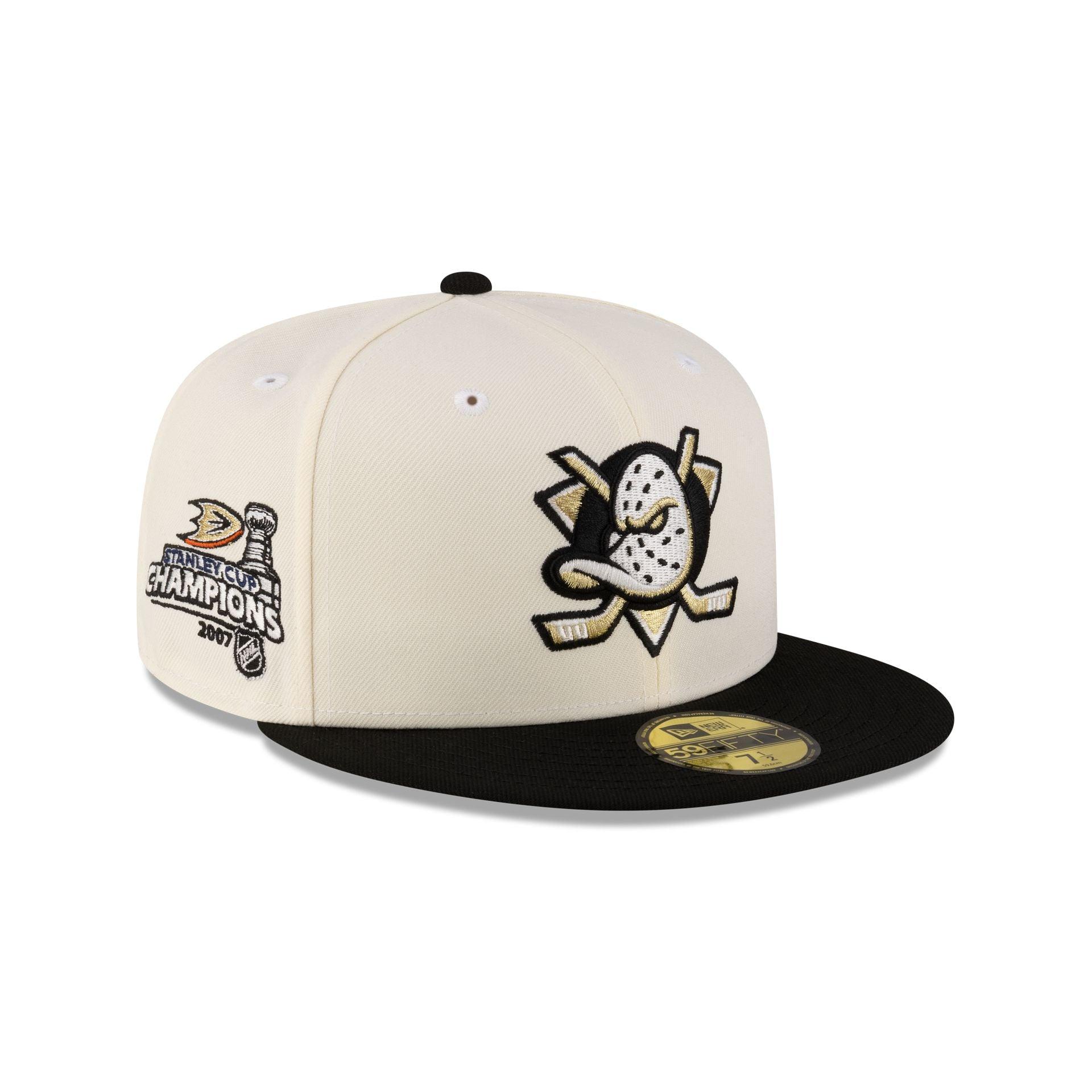 Just Caps Stanley Cup Champions Anaheim Ducks 59FIFTY Fitted Hat Male Product Image