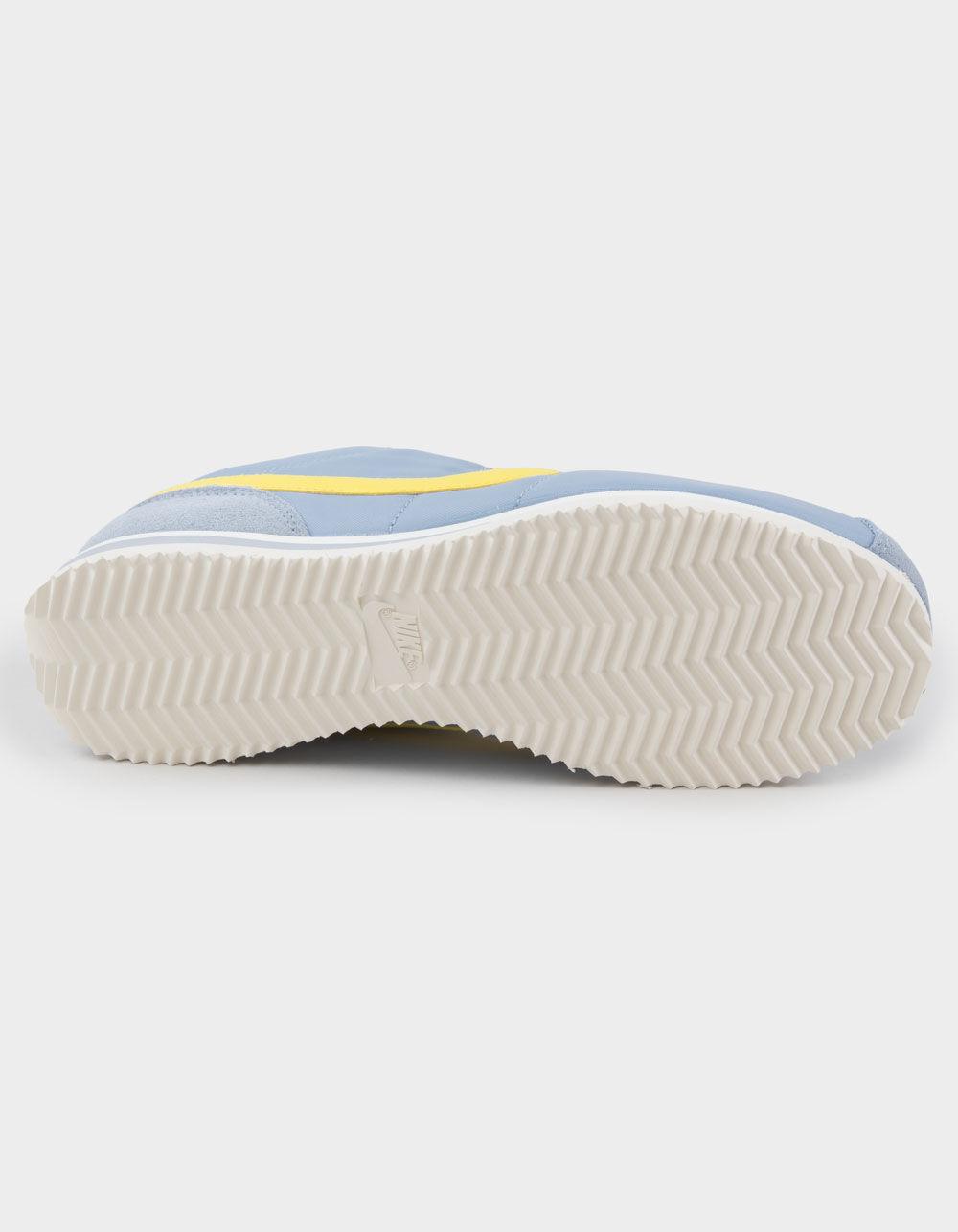 NIKE Cortez Textile Womens Shoes - BLUE COMBO Product Image