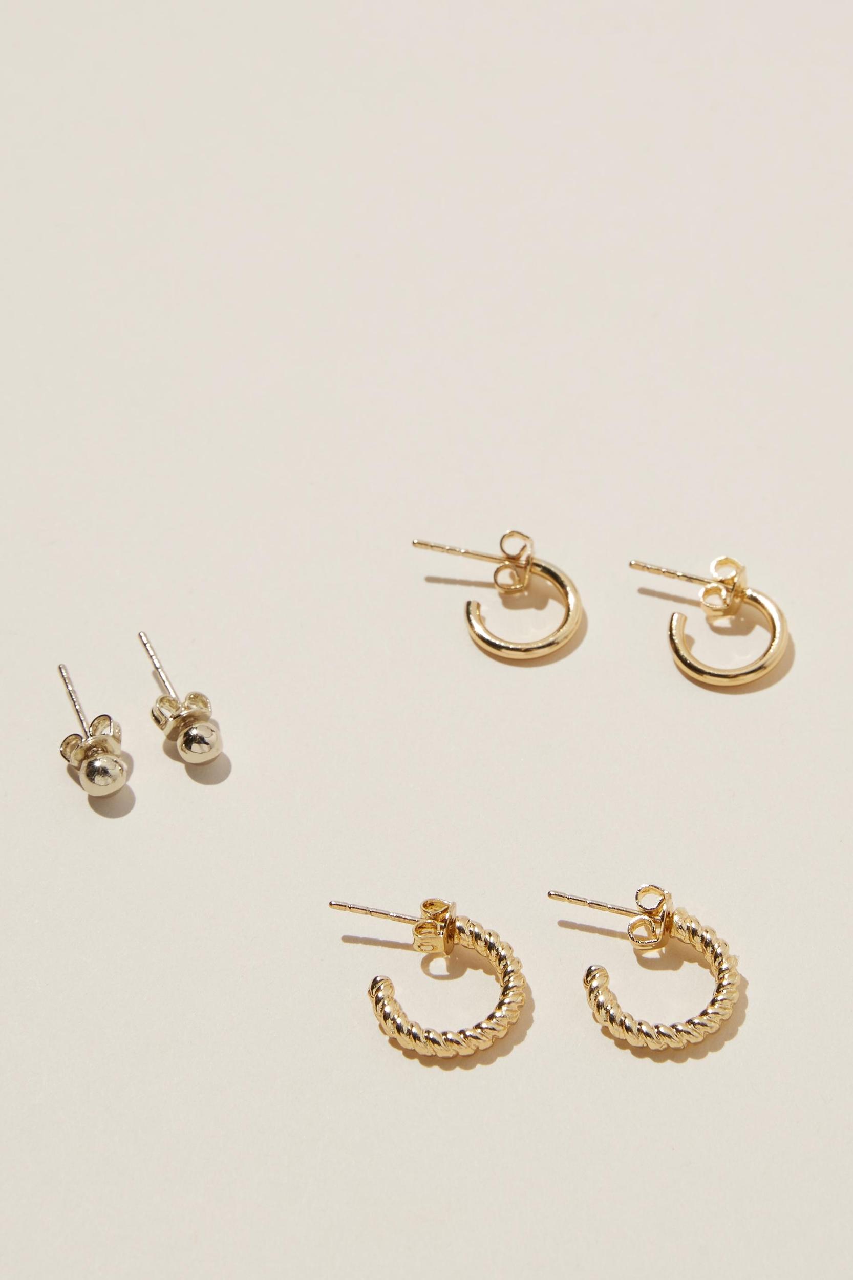 3Pk Small Earring Product Image