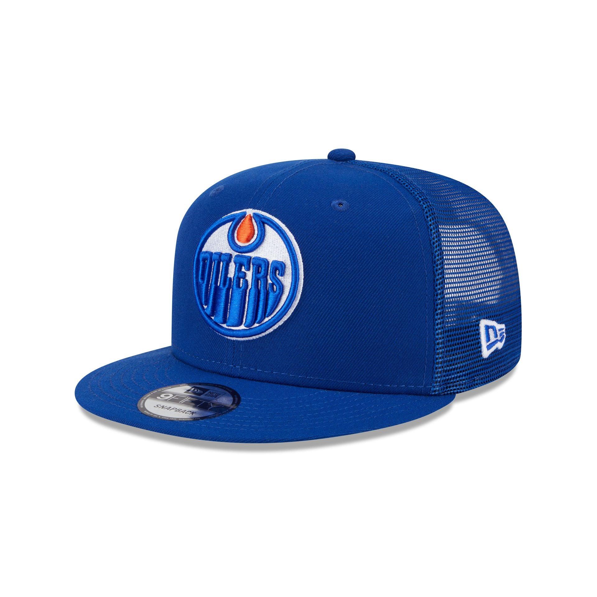 Edmonton Oilers Team Tag 9FIFTY Trucker Hat Male Product Image
