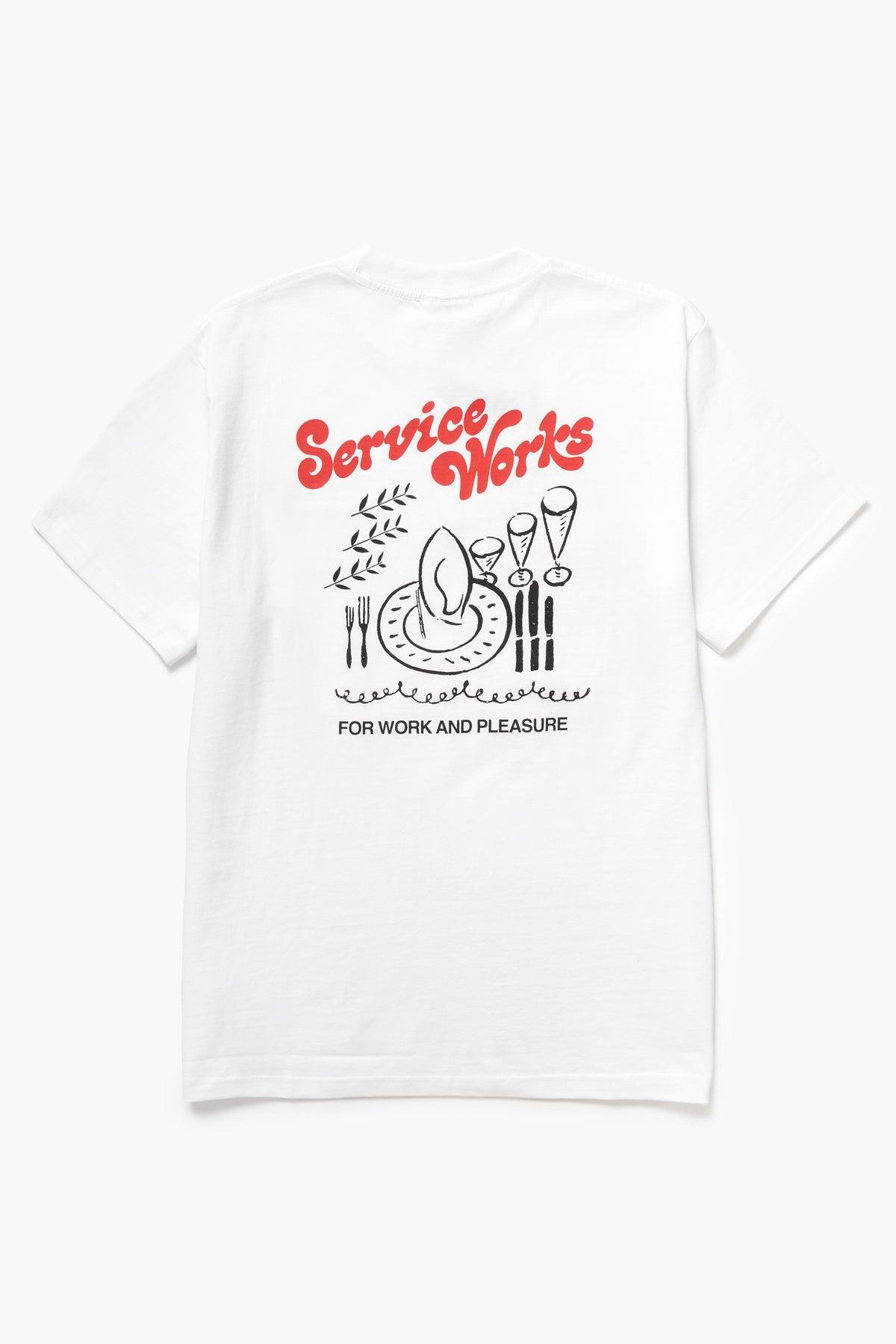 Work + Pleasure Tee - White Product Image