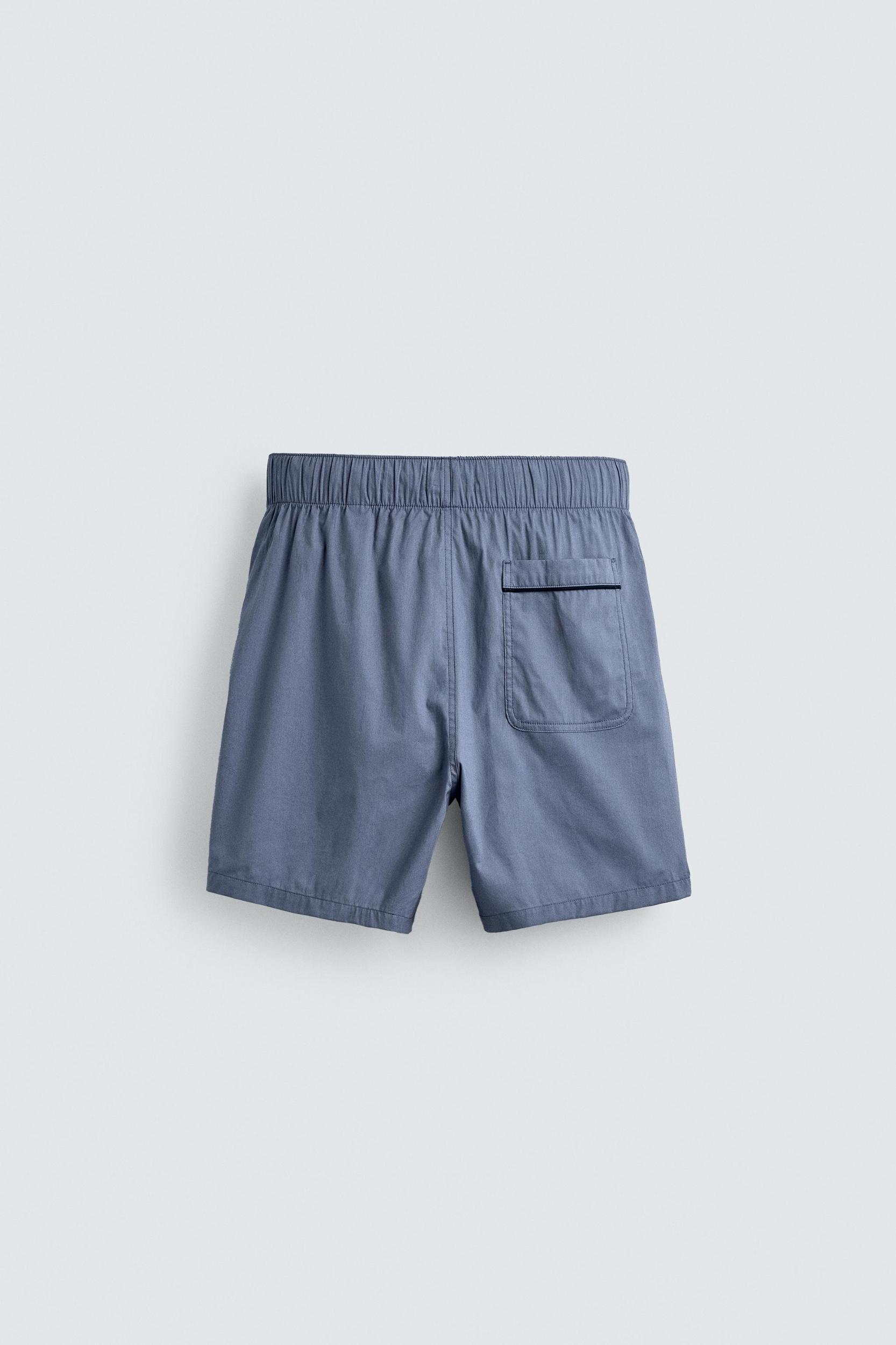AARON LEVINE X ZARA PAJAMA SHORT SET Product Image