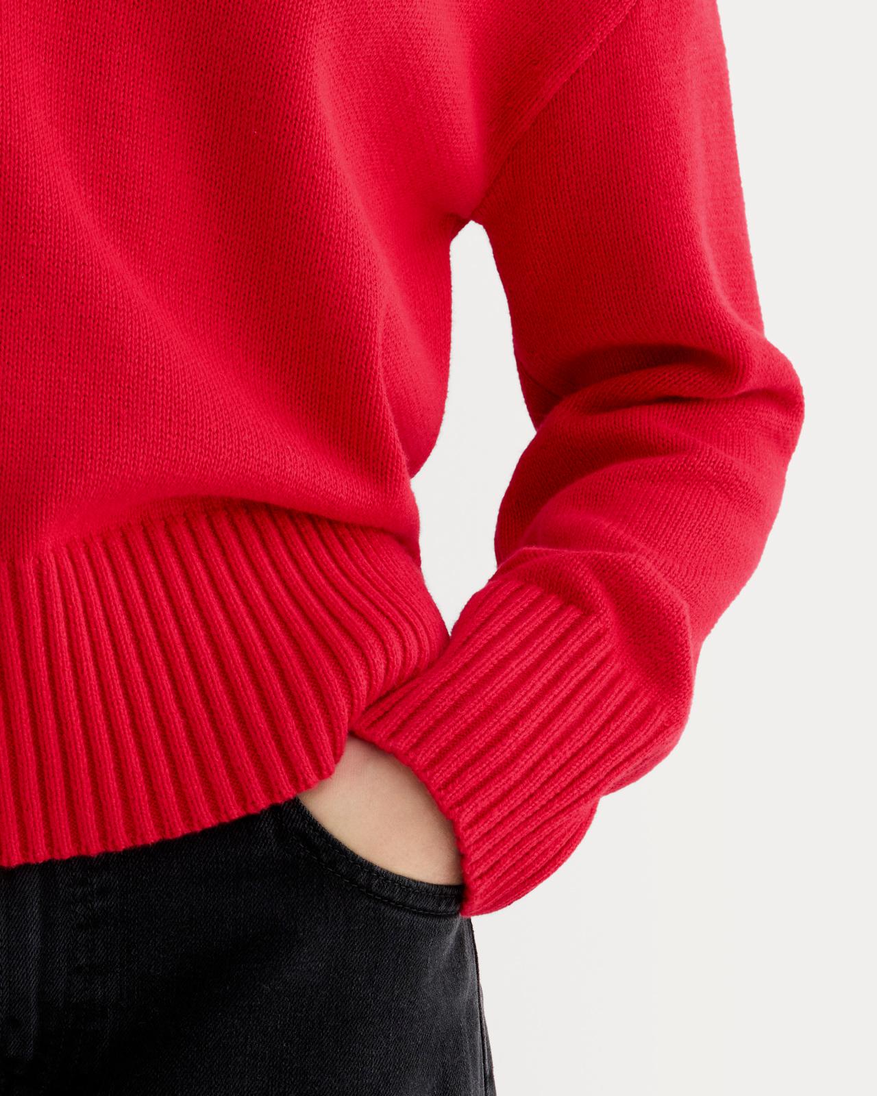 Womens Boxy Sweater in Everyday Cotton by Everlane Product Image