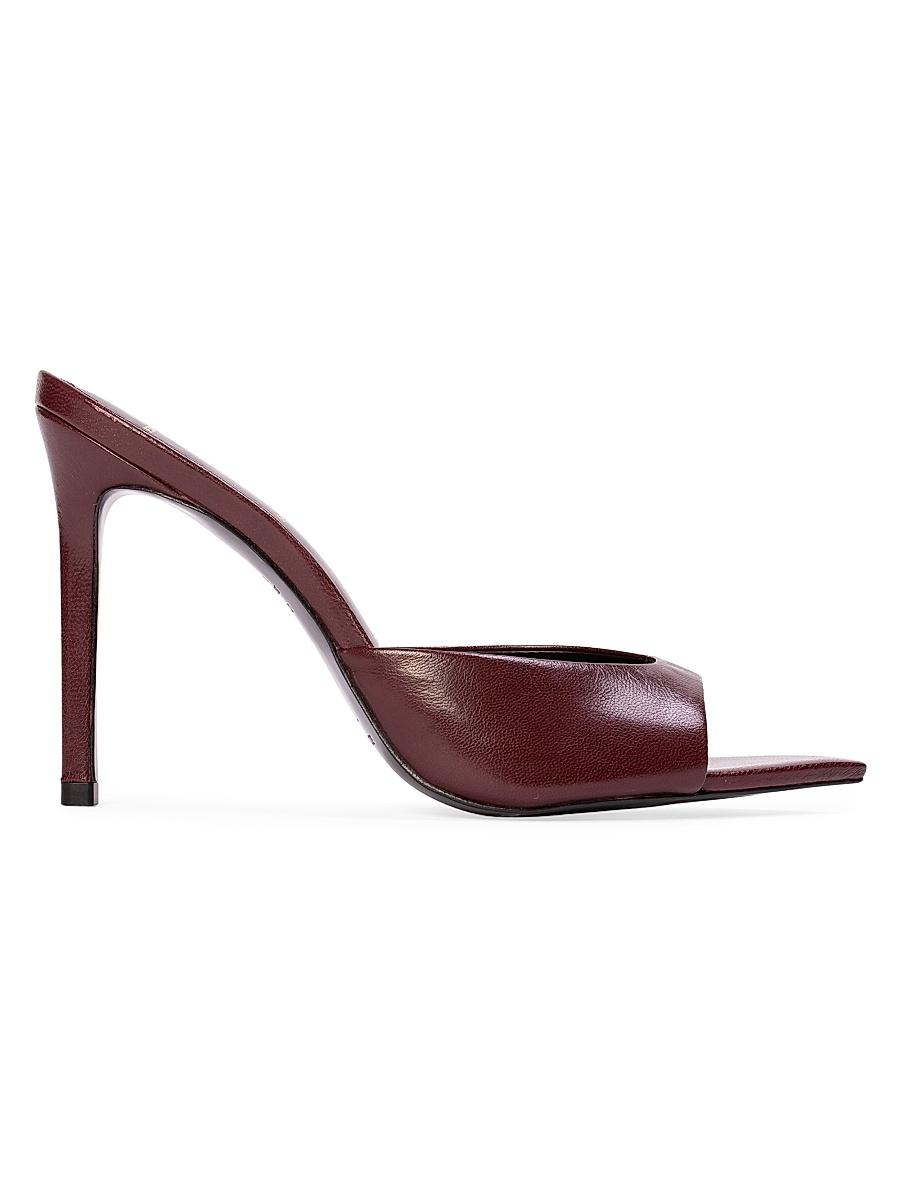 Womens Brea Leather Mules Product Image