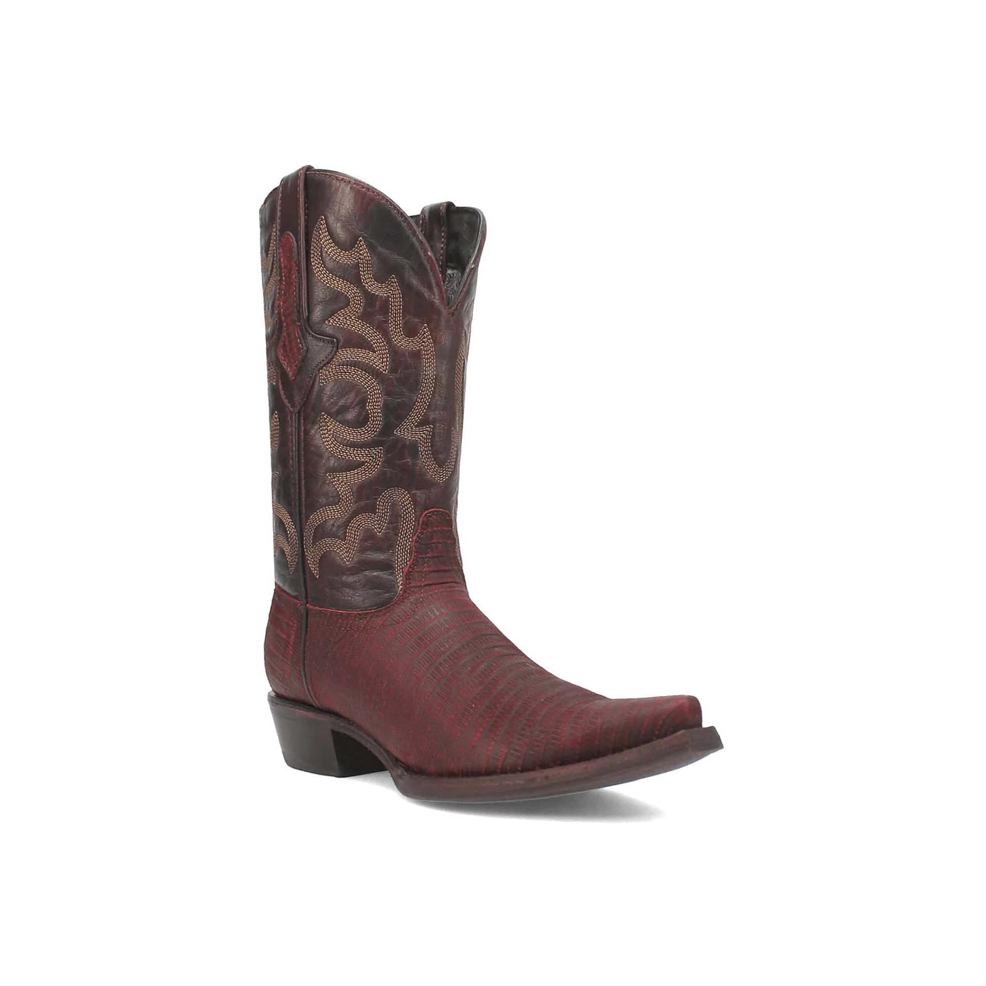 Dingo The Duke Men's Leather Boots, Size: 12, Red Product Image