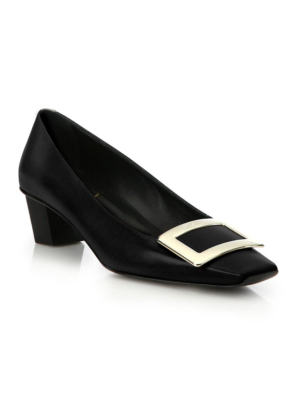 Womens Belle Vivier 45MM Leather Pumps Product Image