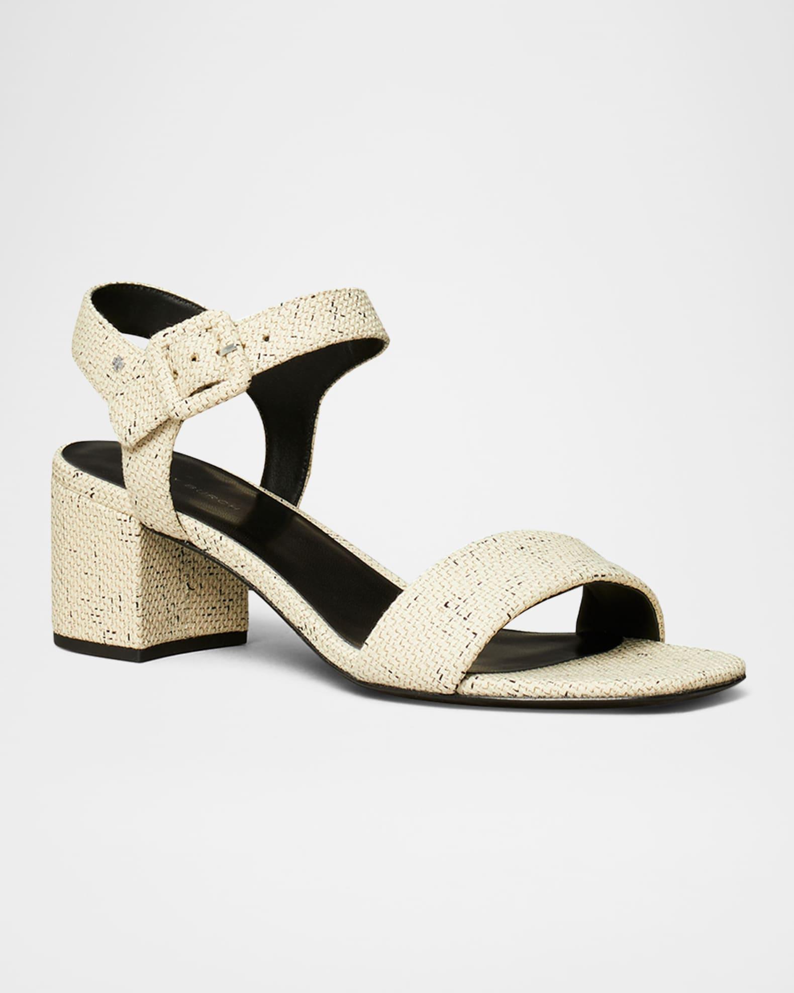 Double T City Block-Heel Sandals Product Image