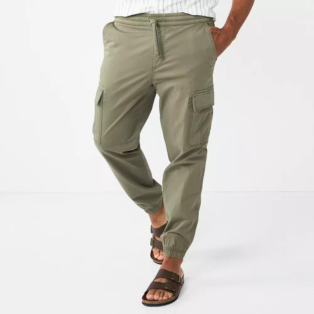 Men's Sonoma Goods For Life® Pull-On Cargo Jogger Pants,  Product Image