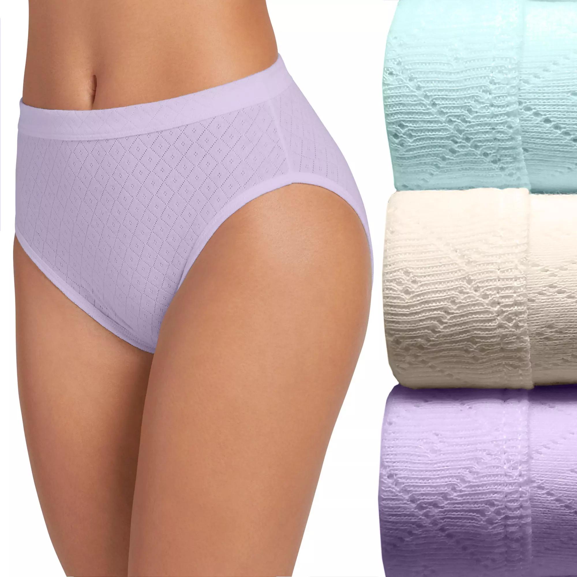 Women's Jockey® Elance Breathe 3-pack French Cut Panty Set 1541,  Product Image