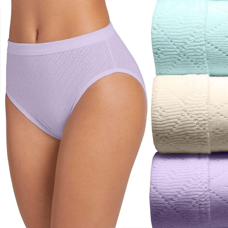 Women's Jockey® Elance Breathe 3-pack French Cut Panty Set 1541,  Product Image