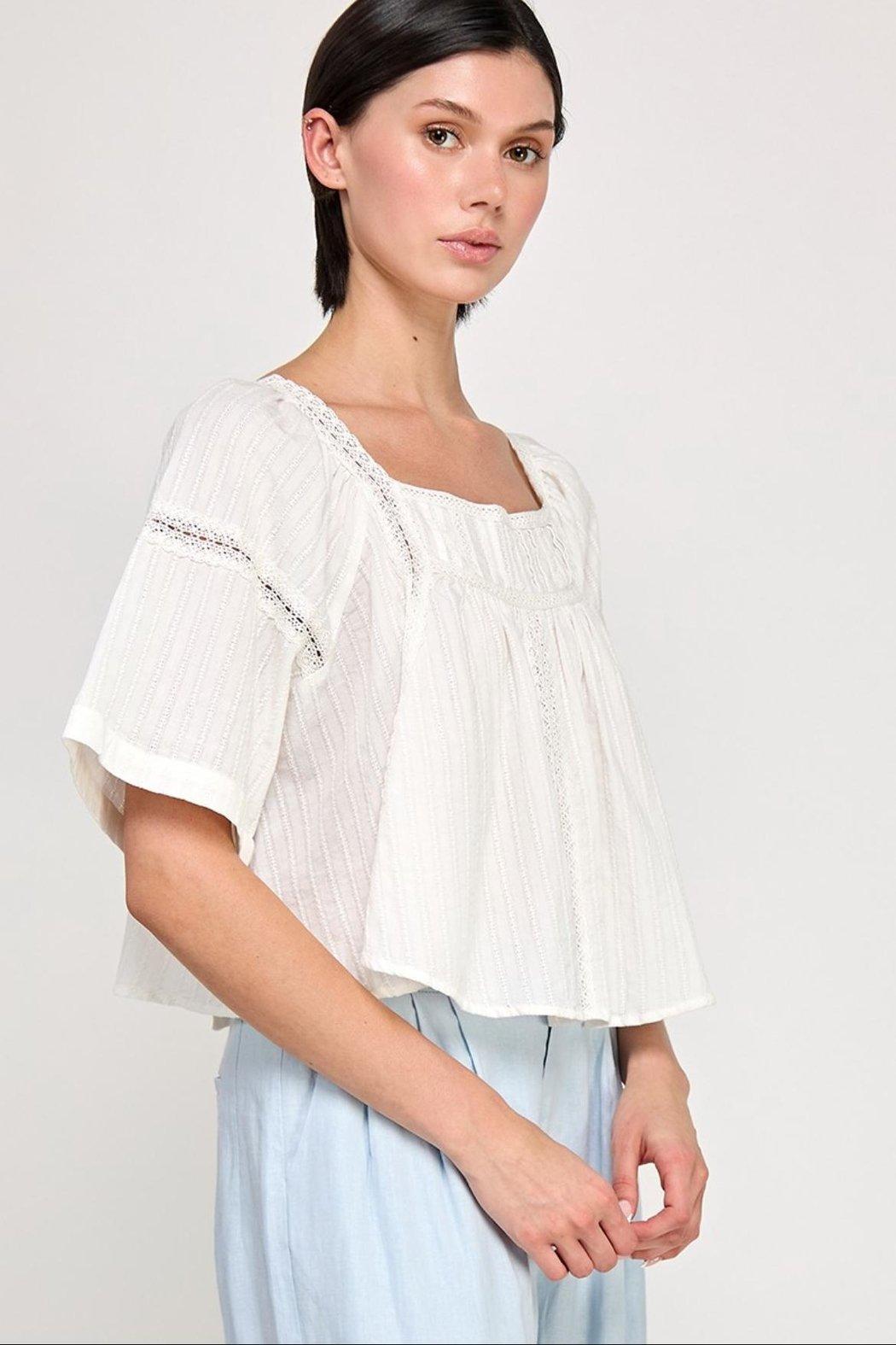 Ribbon Lace Top Product Image