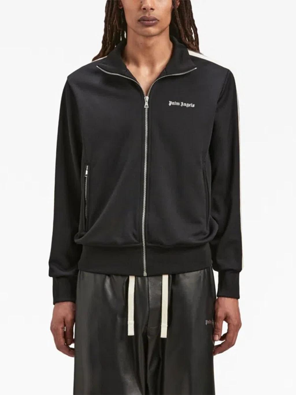 logo-embroidered sport jacket Product Image