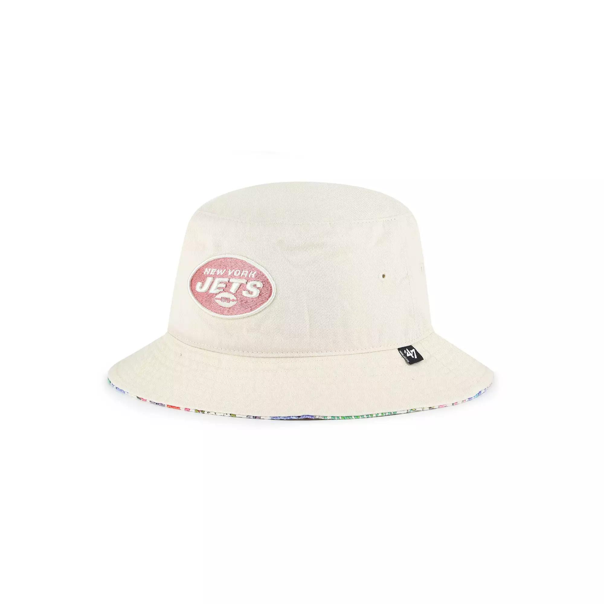 Women's '47 Natural New York Jets Pollinator Bucket Hat, Beige Product Image