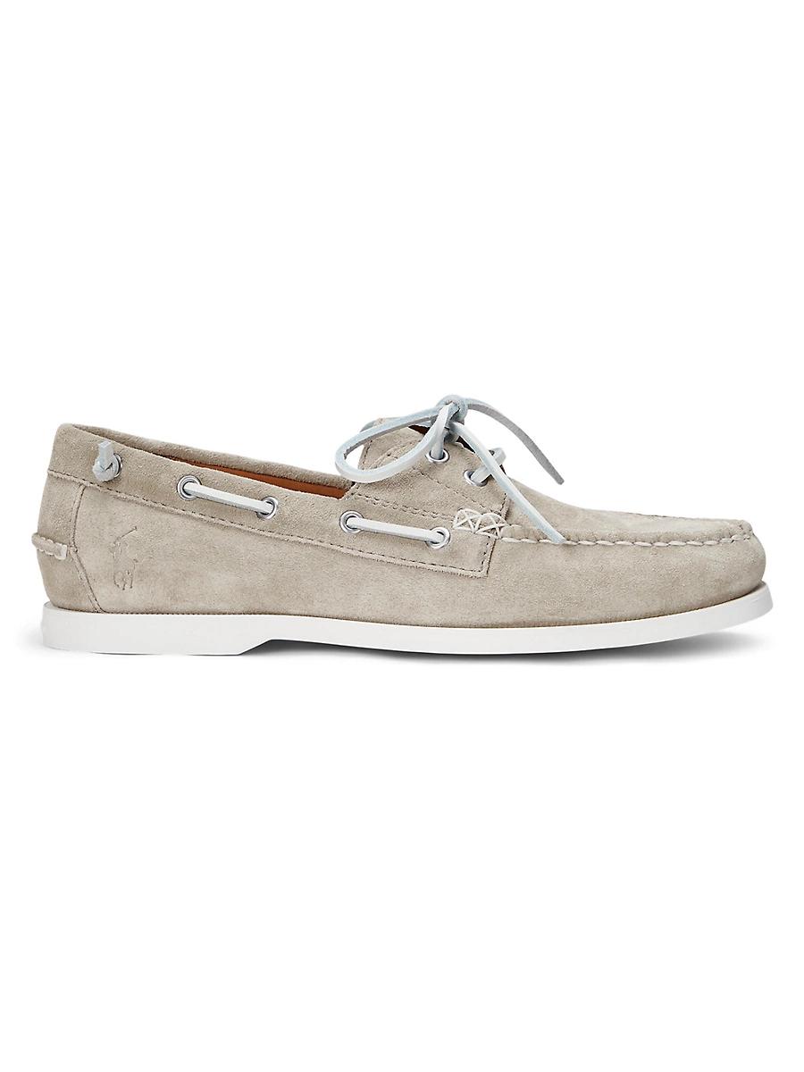 Mens Merton Suede Boat Shoes Product Image