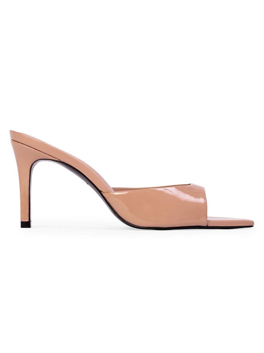 Womens Brea 80MM Patent Mules Product Image