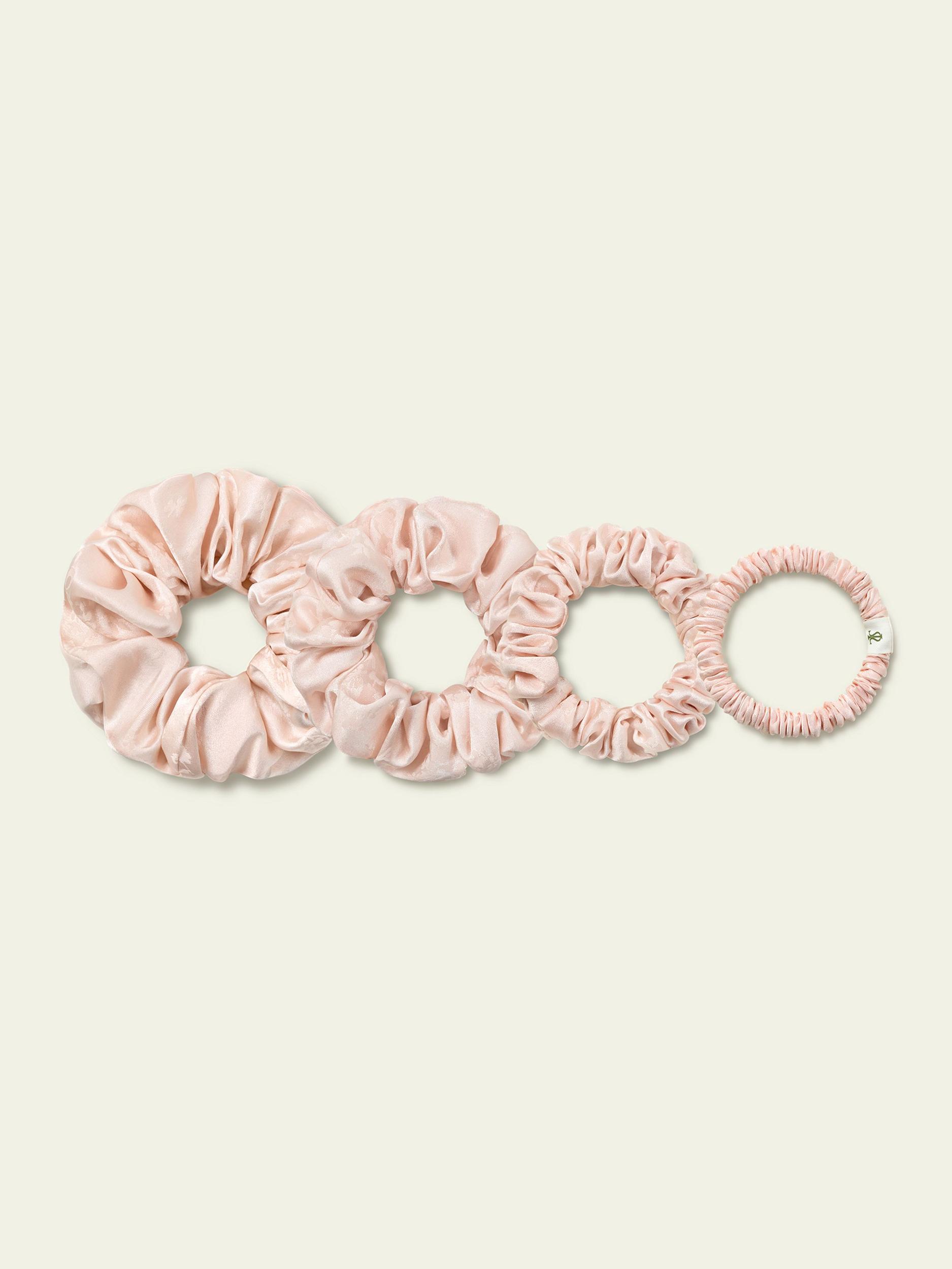 YING Jacquard Charmeuse Scrunchies Set Product Image