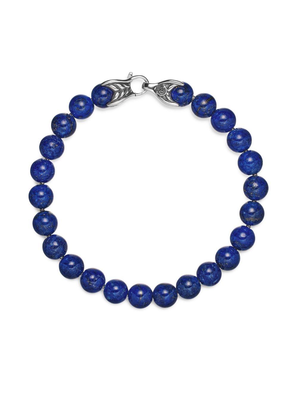 sterling silver Spiritual Beads bracelet (8mm) Product Image