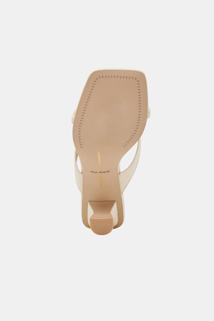 Brevel Heels - Bone Leather Product Image