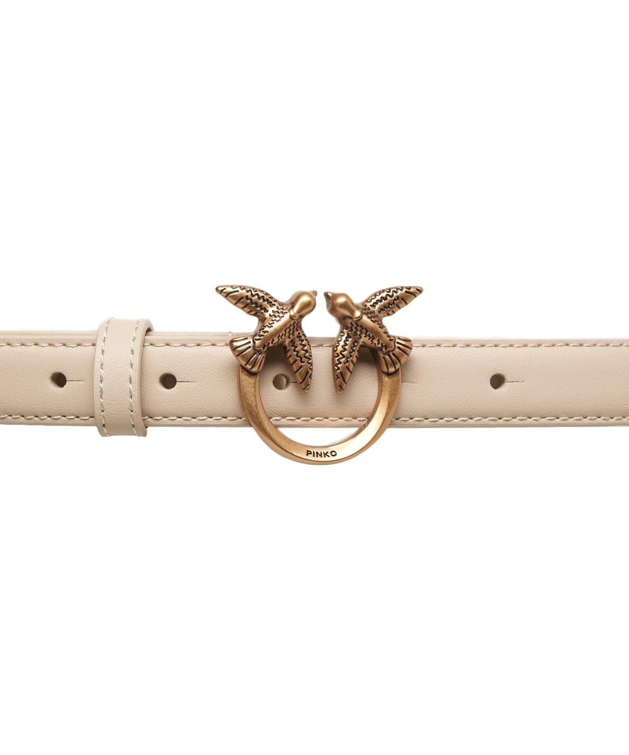 Leather belt 'Love Berry' Product Image