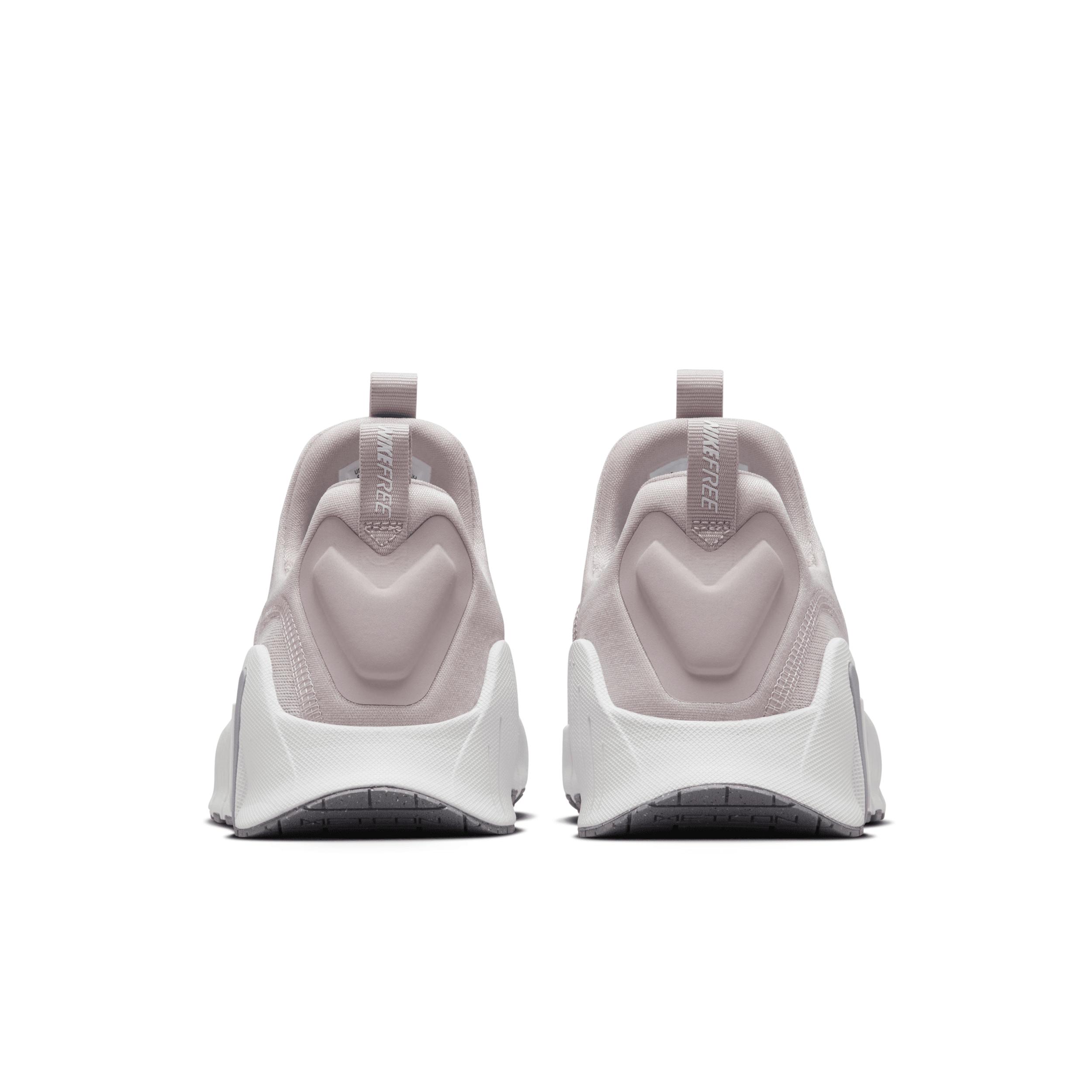 Nike Womens Free Metcon 6 Training Shoes in Platinum Volt/White/Cement Grey Product Image