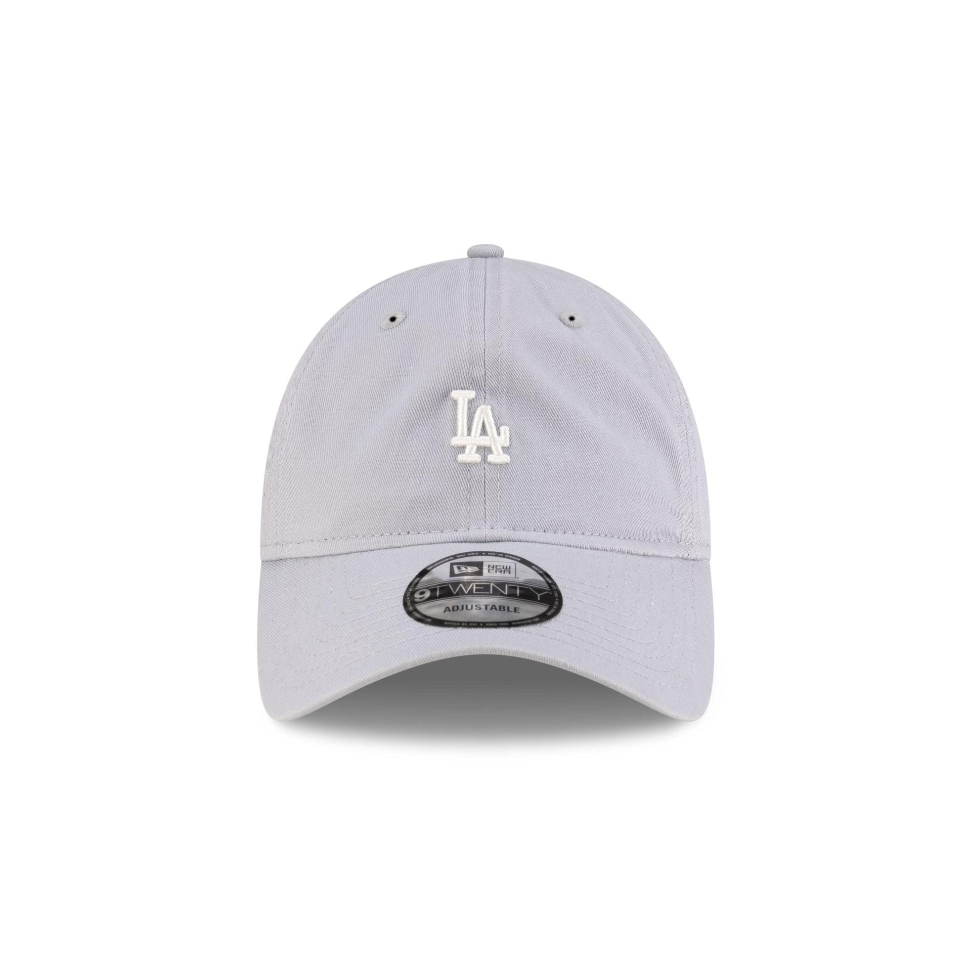 Los Angeles Dodgers Mini Logo Washed Gray 9TWENTY Adjustable Hat Male Product Image