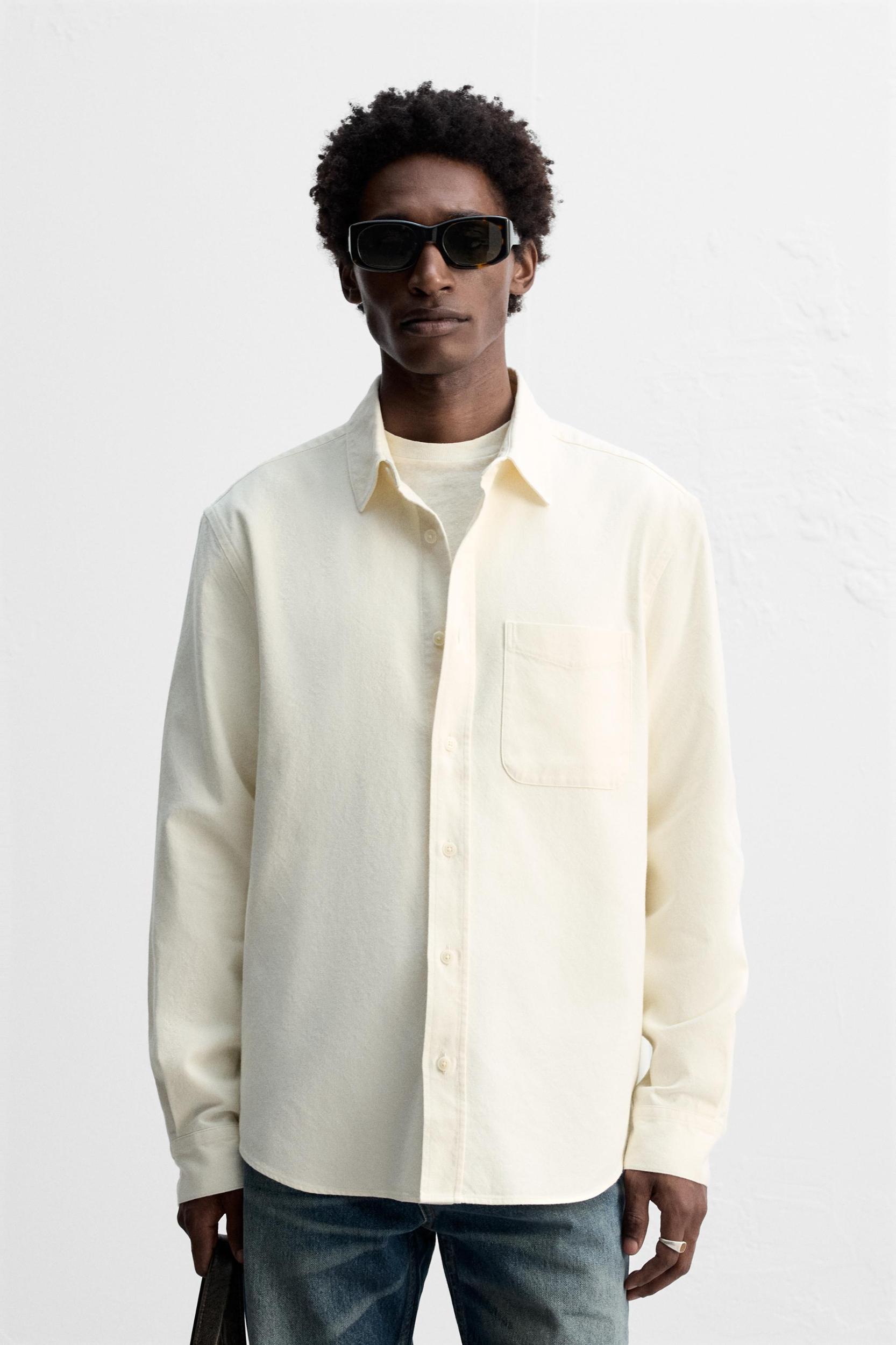 BRUSHED COTTON SHIRT Product Image