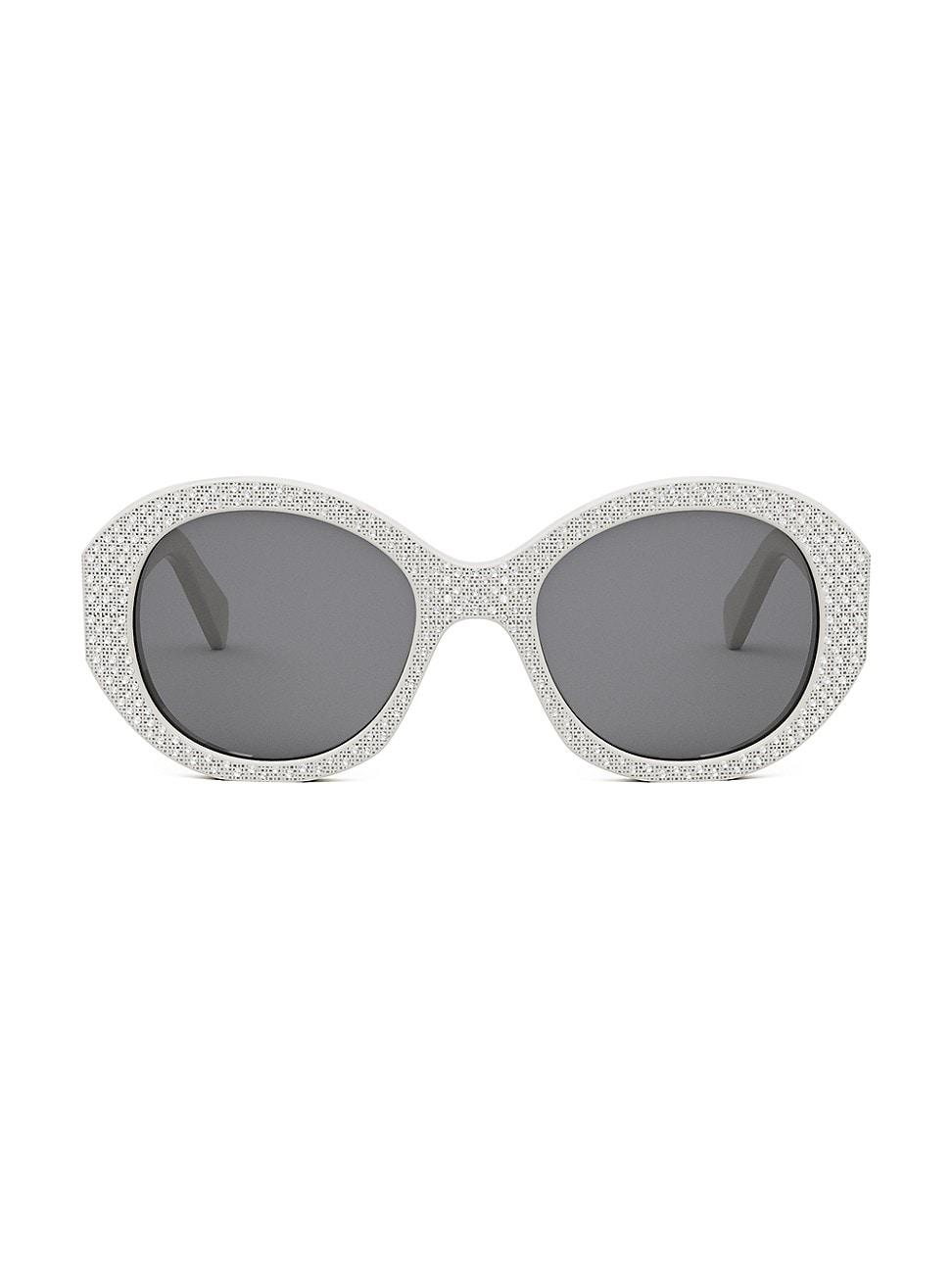 Womens Triomphe 52MM Oval Sunglasses Product Image