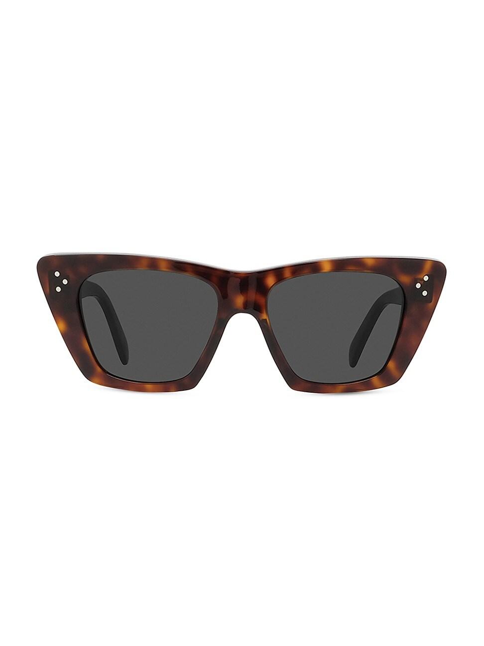 Mens DiorOblique S2I 52MM Rectangular Sunglasses Product Image