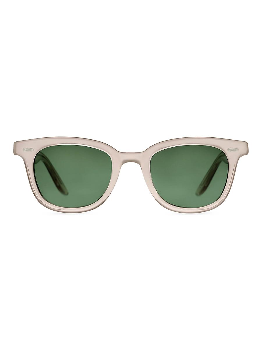 Mens Cecil 50MM Rectangle Sunglasses Product Image