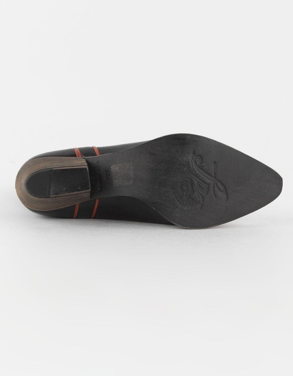 FREE PEOPLE Borderline Womens Western Boots - BURGUNDY Product Image