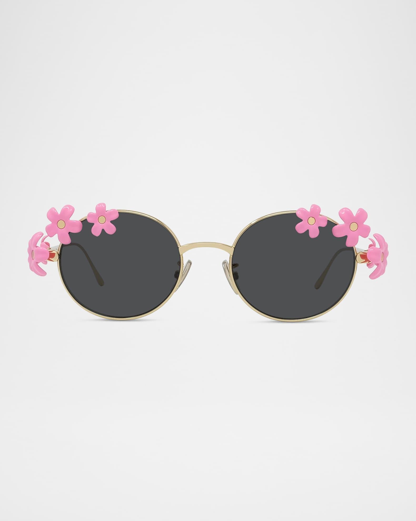 Signature Floral Metal Sunglasses Product Image