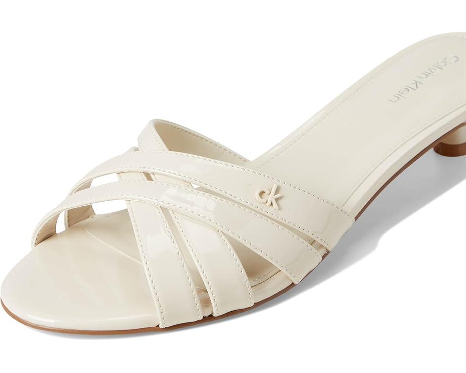 Carolina Patent Leather Kitten Heel Sandals Product Image