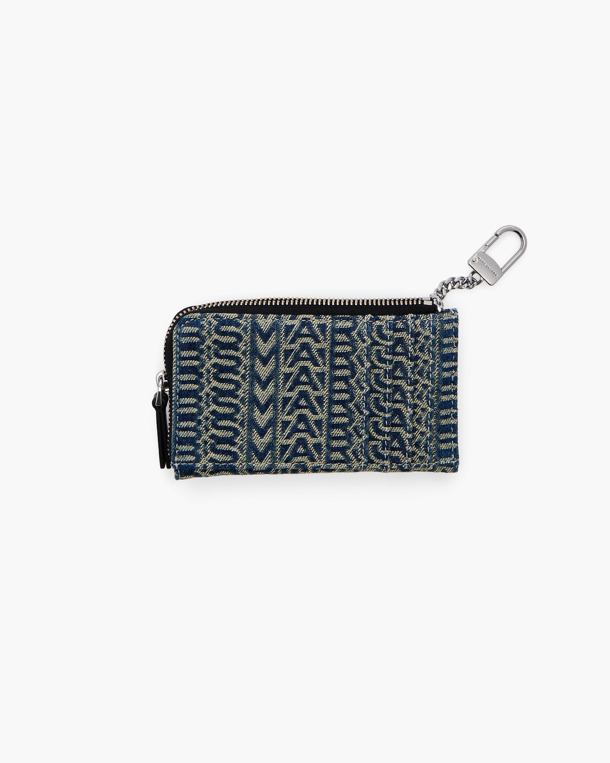 The Monogram Denim J Marc Top Zip Multi Wallet Product Image