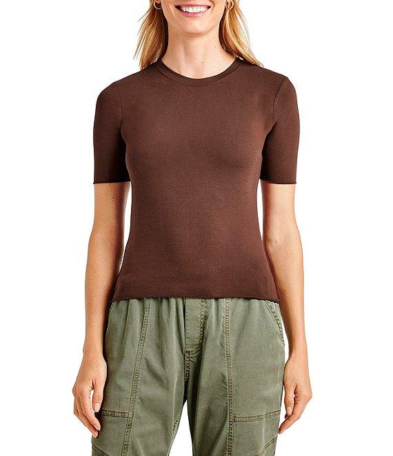 Splendid Bamboo Crew Neck Short Sleeve Tee Product Image