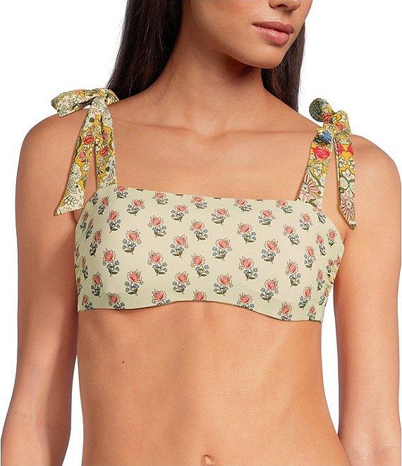 A Loves A Reversible Versailles Floral Classic Hipster Swim Bottom Product Image