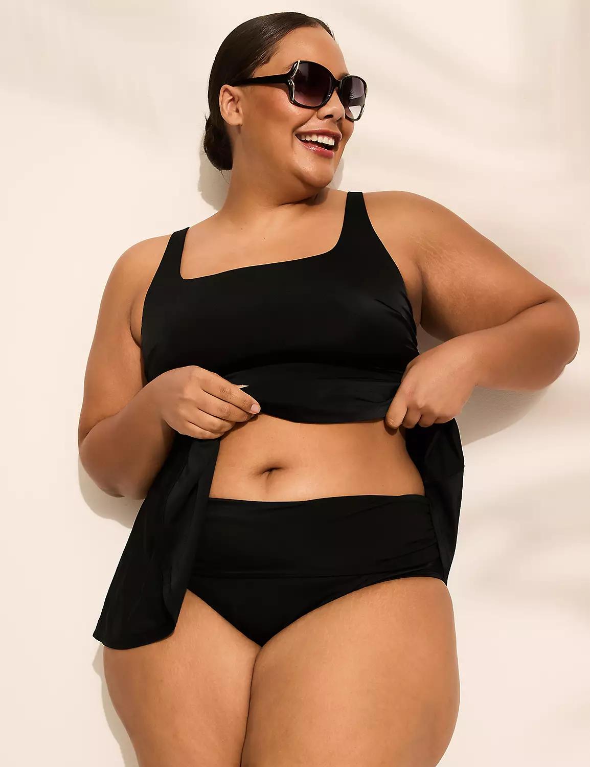 No-Wire Swing Tankini Top Product Image