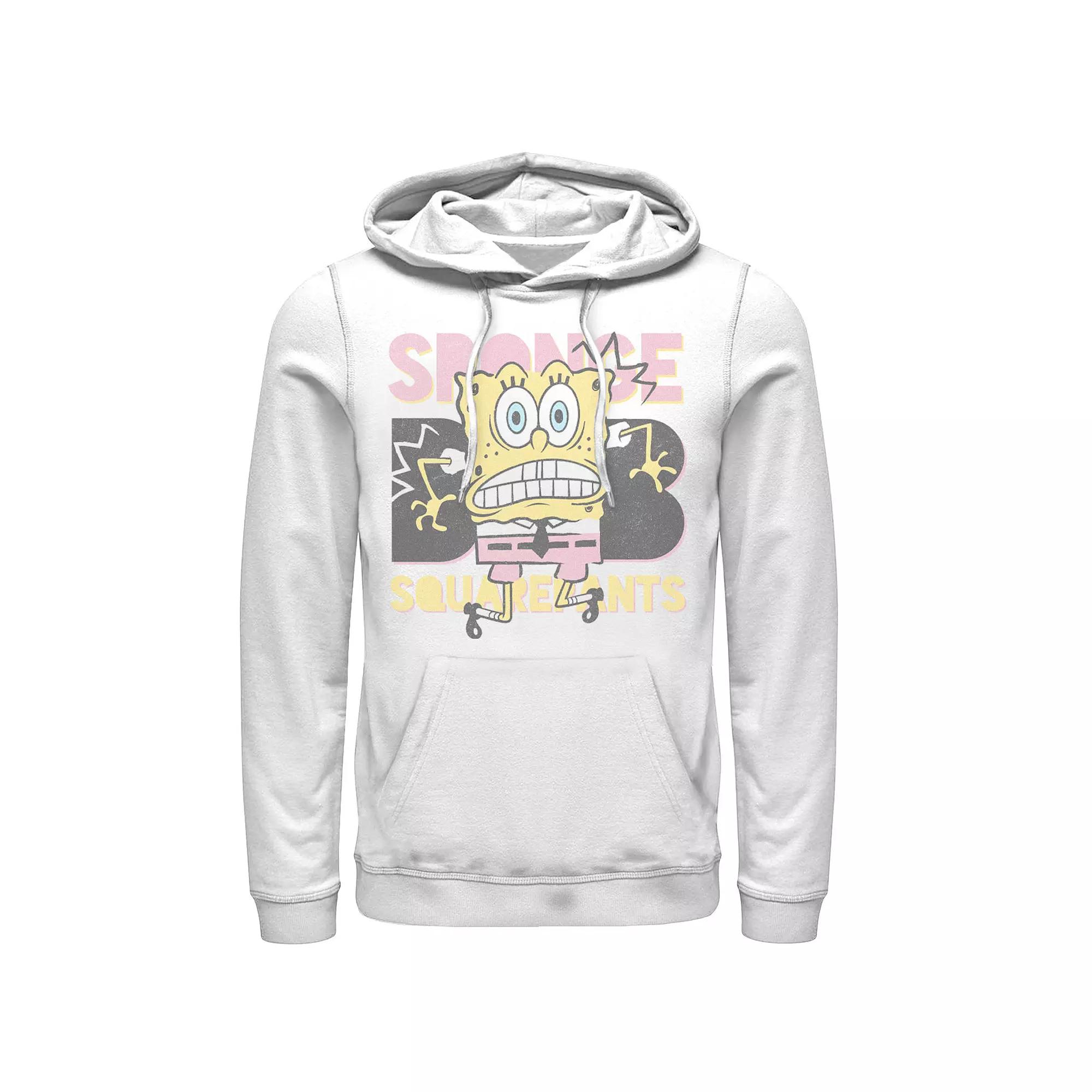 Men's SpongeBob SquarePants Scared Sponge Hoodie,  Product Image