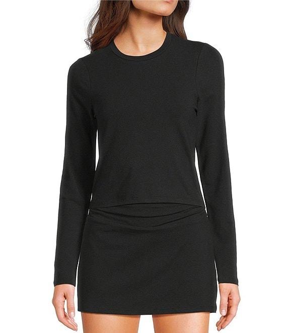 GB Basic Long Sleeve Coordinating Knit Top Product Image