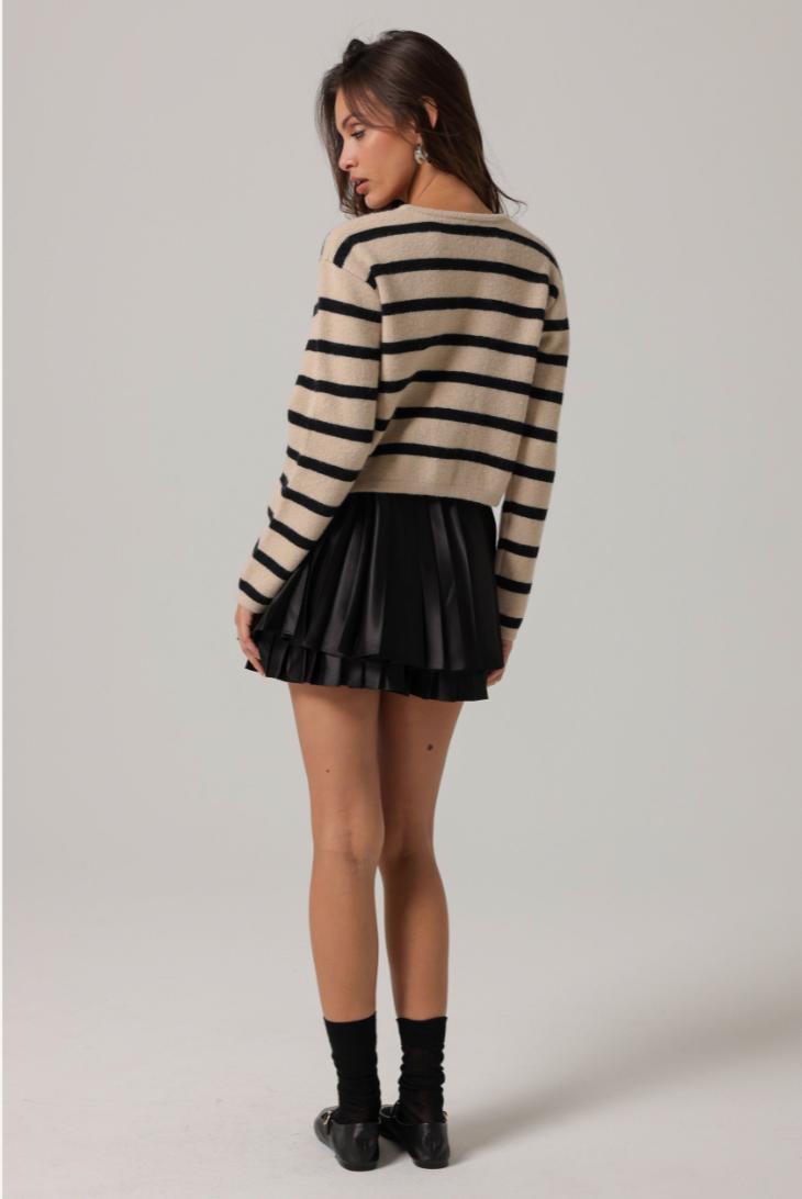 Benni Stripe Cardigan Product Image