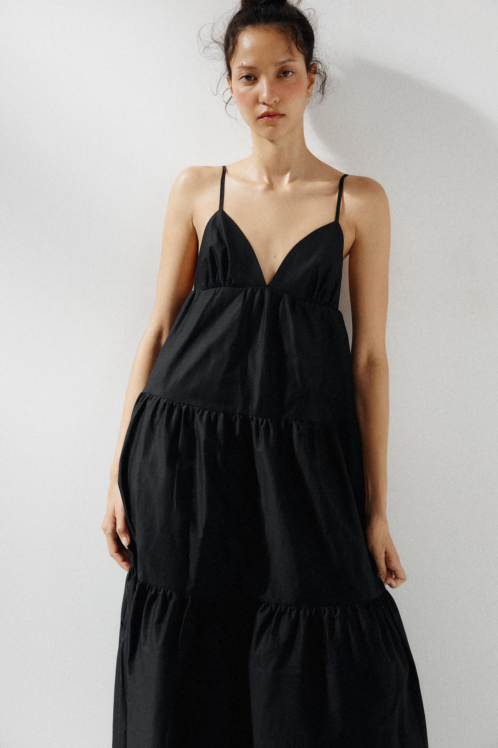 PANELED MIDI DRESS Product Image